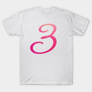 Letter Z Monogram, Pink Color Personalized Design T-Shirt
